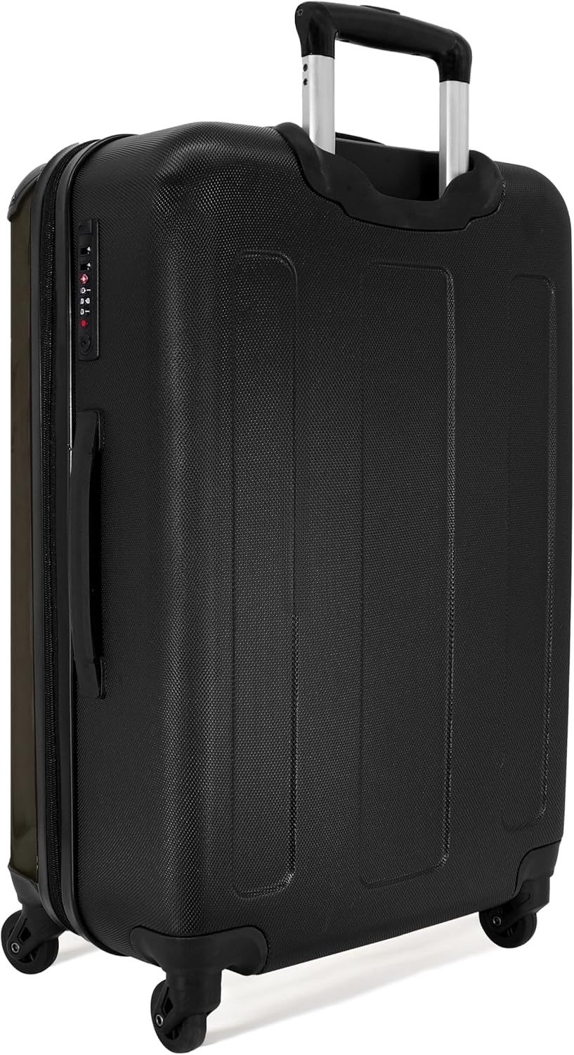 Reisekoffer 67cm 72L Reisetasche - Grosser Hartschalenkoffer mit Rollen, Leichtgewicht Trolley, Koff