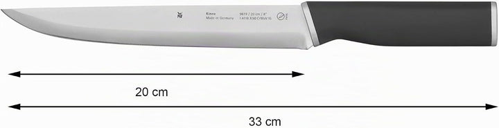 WMF Kineo Fleischmesser 33 cm, Made in Germany, Filetiermesser scharf, Performance Cut, Kinetisches
