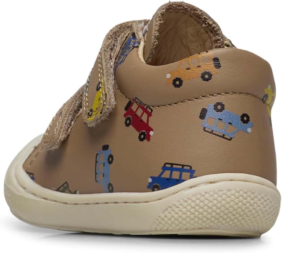 Naturino Lauflernschuhe aus Nappaleder 17 EU Beige, 17 EU Beige