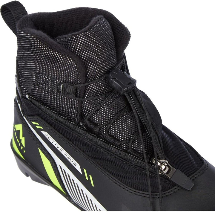 McKinley Active Pro Langlauf-Schuh, Black/Yellow, X-Large