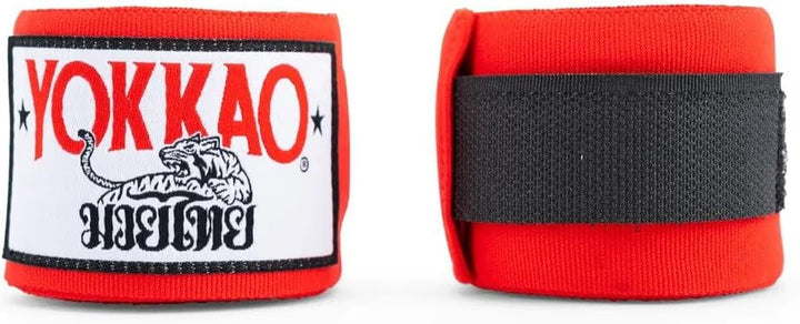 Yokkao Premium Hand Wraps Premium Red, Premium Red