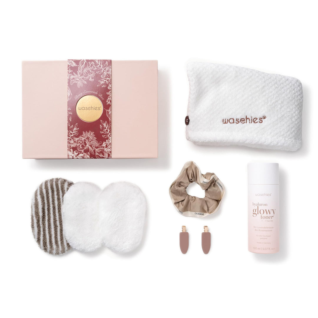 waschies Geschenkbox „Large“ - Nachhaltiges Geschenk zu Valentinstag für Frau, Freundin, wiederverwe