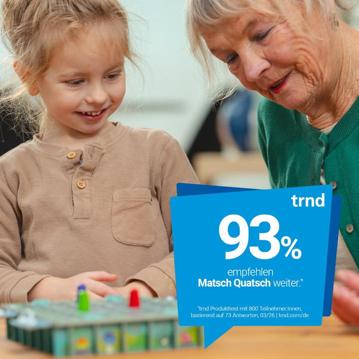 Ravensburger 12010001 Matsch Quatsch - Meine ersten Spiele: Kinderspiele, Spiele ab 3 Jahre, Laufspi