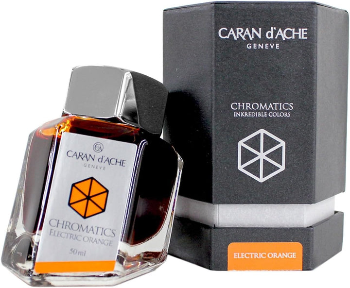 Tintenglas Chromatics Electric Orange 50 ml, Electric Orange