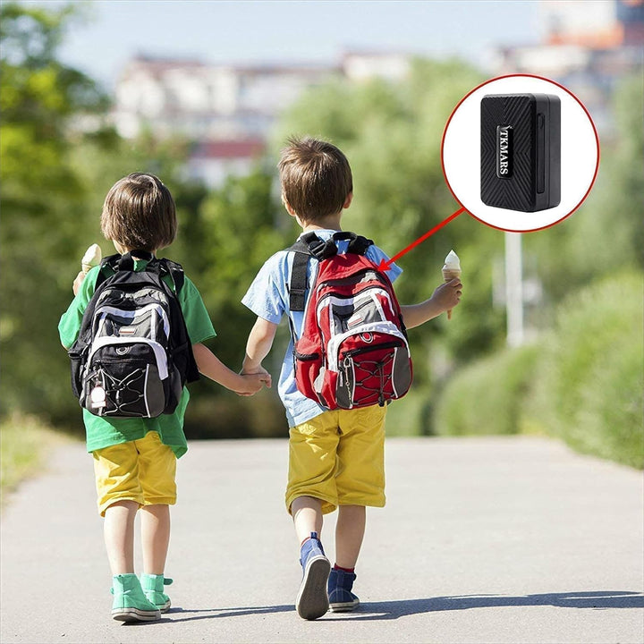 TKMARS 4G Mini GPS Tracker GPS Tracker Ohne ABO mit Kostenloser App, 32 Tage Standby-Zeit, Stark Mag