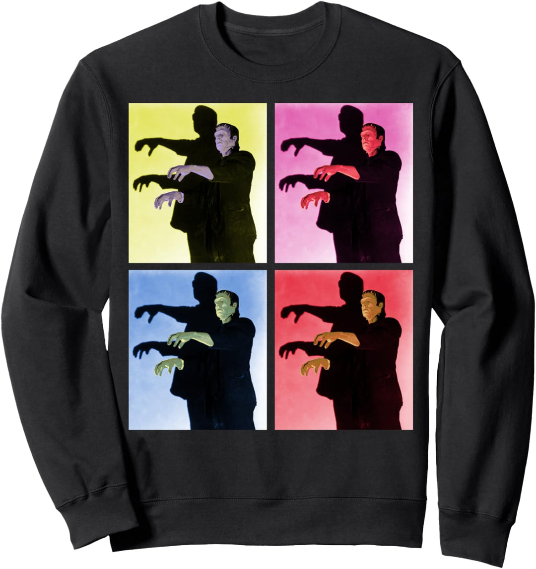 Universal Monsters Frankenstein Hued Portraits Sweatshirt