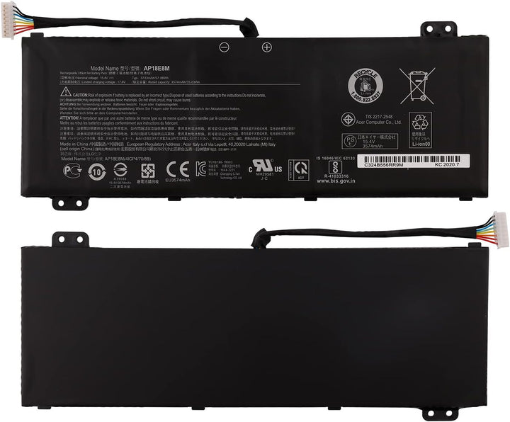 SwarKing Ersatz Laptop Akku Kompatibel mit Acer Nitro 5 AN517-51 AN515-54 AN515-55 AN515-43 Nitro 7