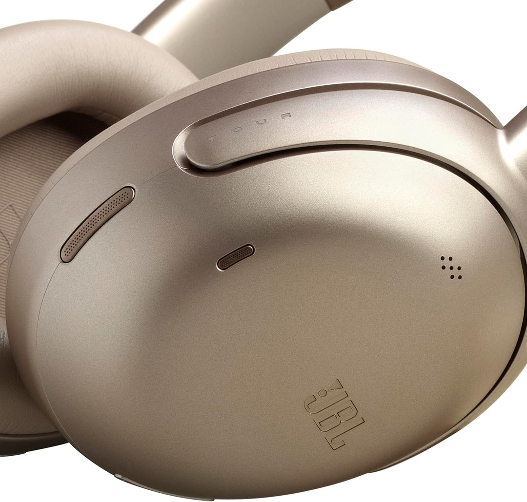 JBL Tour One M3 kabellose Over-Ear Kopfhörer mit Noise-Cancelling, Latte Mokka, Mokka