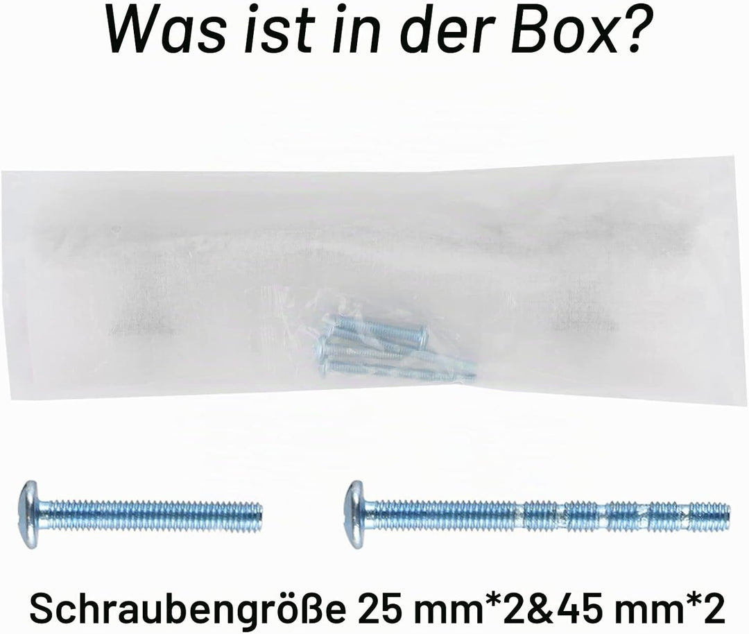 LONTAN 10 Stück Küchengriffe Schwarz Möbelgriffe Schwarz 128mm Schrankgriffe Schwarz Griffe für Küch