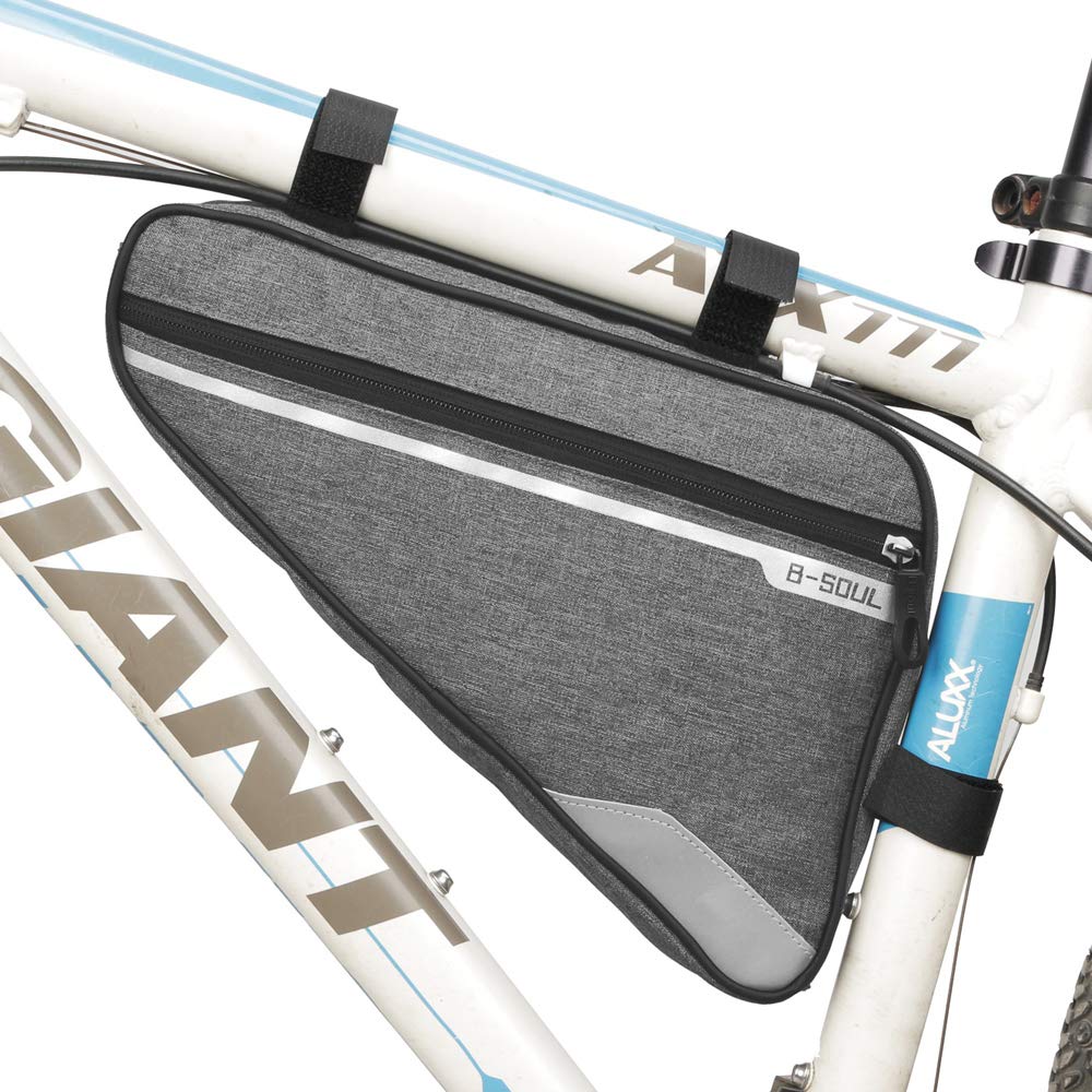 Fahrrad Aufbewahrungsbox Rahmentasche, wasserdichte Fahrrad Dreieck Tasche Grosse Kapazität Sattelta
