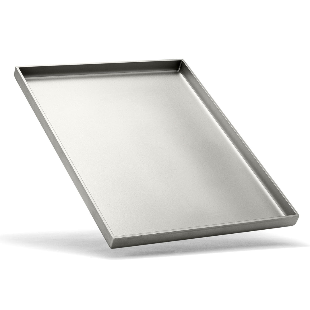 BeHe BBQ Serie Plancha Edelstahl 4 mm – Grillplatte Edelstahl auslaufsicher, BBQ Grillplatte für Gri