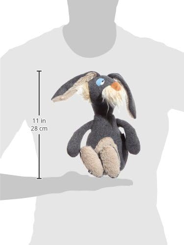 SIGIKID 38415 I waas nix Beasts Town Kinder und Erwachsene Kuscheltier empfohlen ab 3 Jahren grau Gr