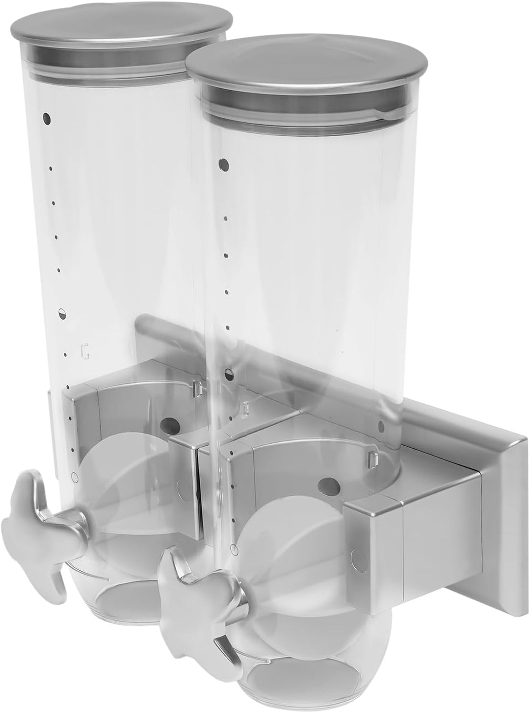Cornflakes Spender, Cereal Dispenser, Cornflakes Behälter, mit zwei Bechern, Cornflakesspender,Wandm