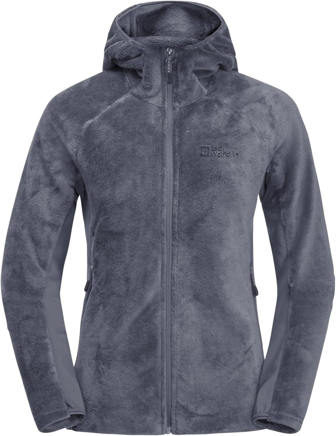 Jack Wolfskin Damen Rotwand Hooded Fz W Jacket, Dolphin