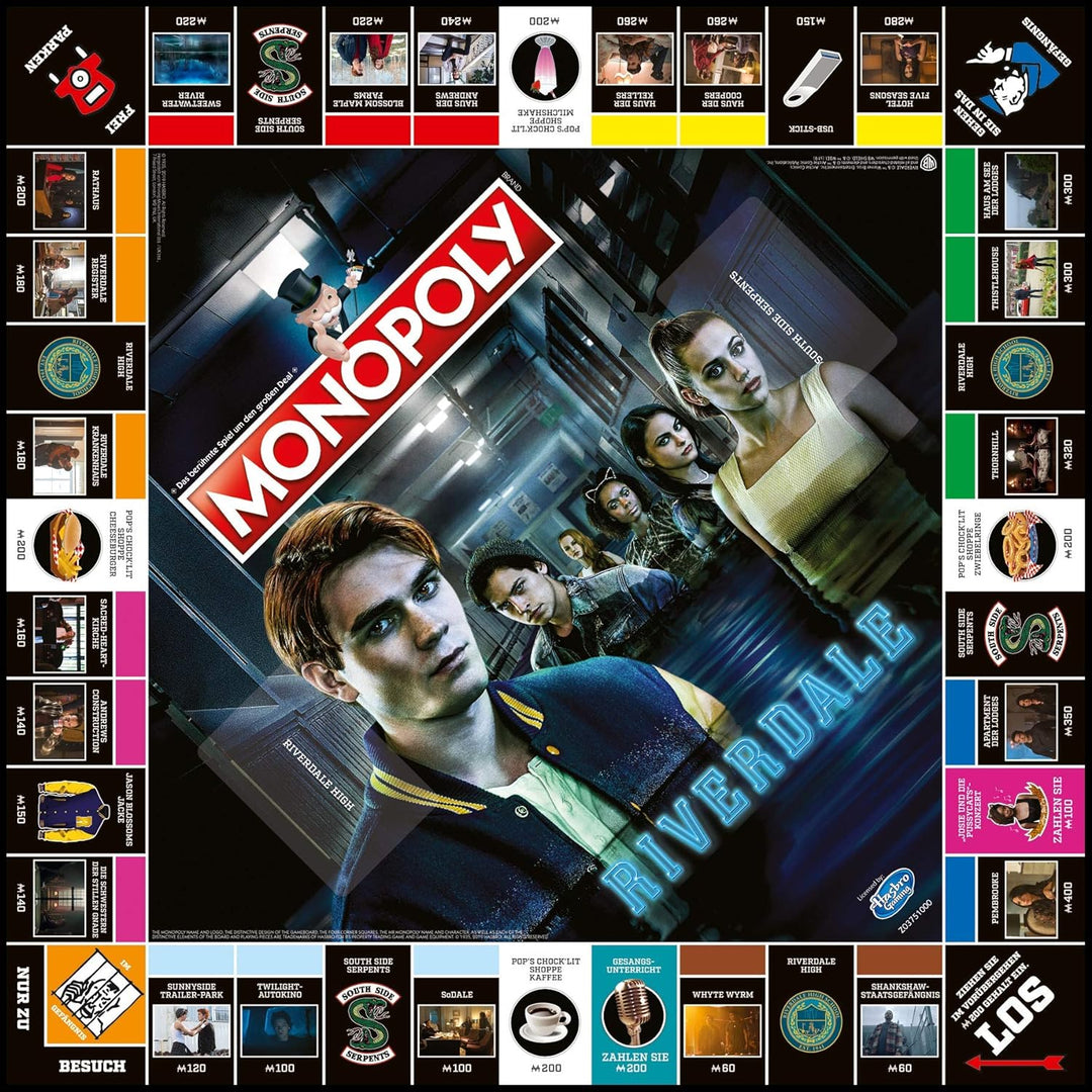 Winning Moves Monopoly Riverdale Deutsch (Limitierte Auflage)