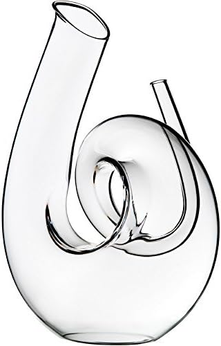 Riedel Dekanter Set Curly mit Riedel Glastuch (2011/04 S1 + 5010/07) Vorteilsset