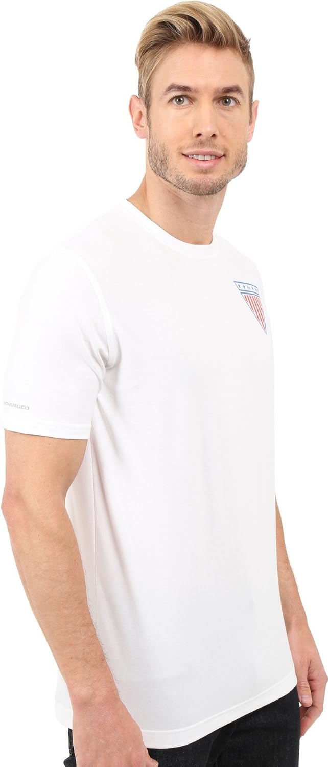 Under Armour Herren WWP Proud Tee M Weiss/Rocket Red, M Weiß/Rocket Red