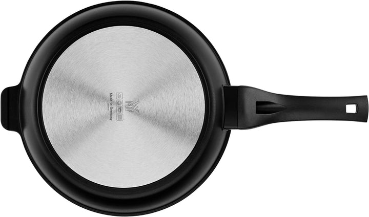 WMF Permadur Premium Schmorpfanne 28cm Induktion, mit Gegengriff, hoher Rand, Aluminium beschichtet,
