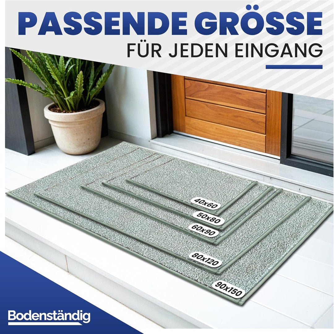 Mibao Fussmatte innen - flauschig &amp; saugstark - Schmutzfangmatte | Soft Step 2.0 - Fussmatte innen 4
