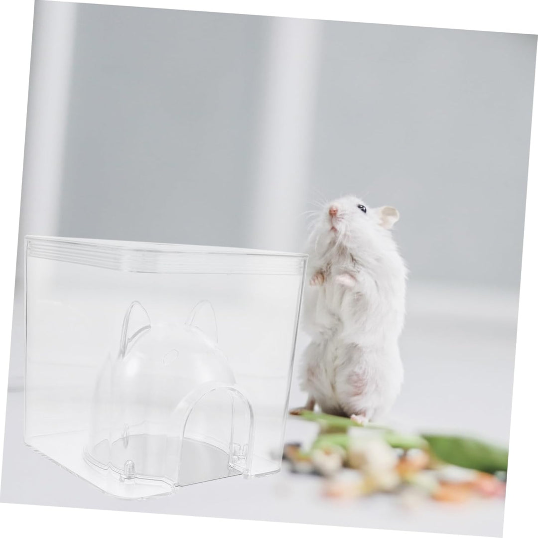 POPETPOP Glasbehälter Für Terrarien Hamster Kühlhaus Kunststoffkühlung Hamster Hamster Hamster Sand