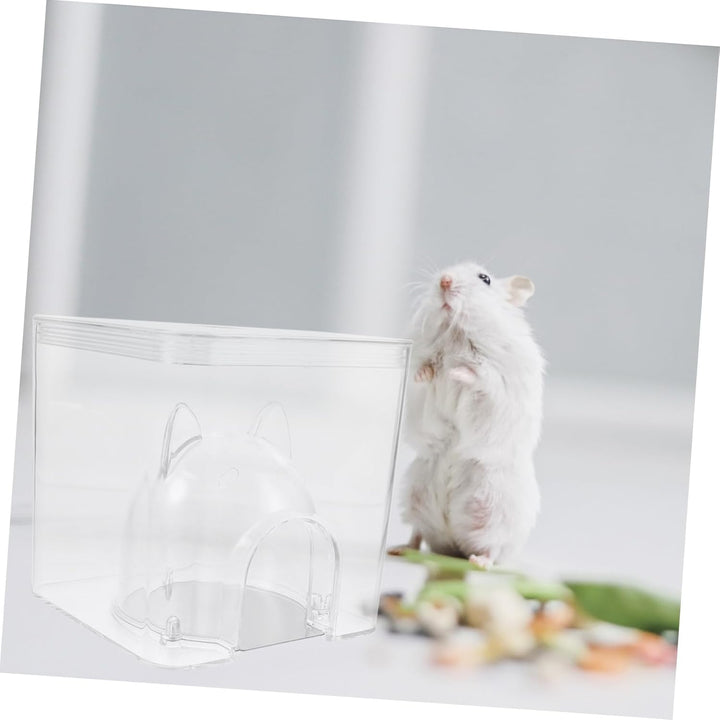 POPETPOP Glasbehälter Für Terrarien Hamster Kühlhaus Kunststoffkühlung Hamster Hamster Hamster Sand