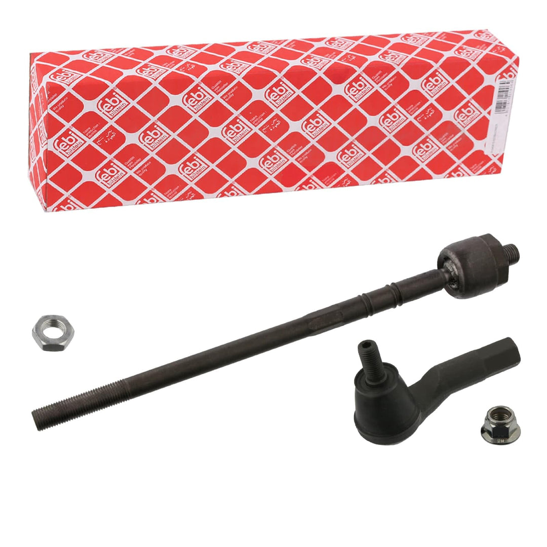 febi bilstein 44241 Spurstange mit Sicherungsmutter , 1 Stück Vorderachse links, Vorderachse links