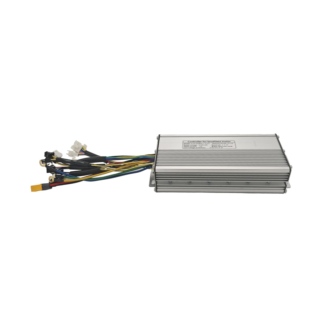 KT 35A 36V/48V Dual-Modus-E-Bike-Controller mit Rechteckwelle und LCD-Display, Unterstützt Sensorlos