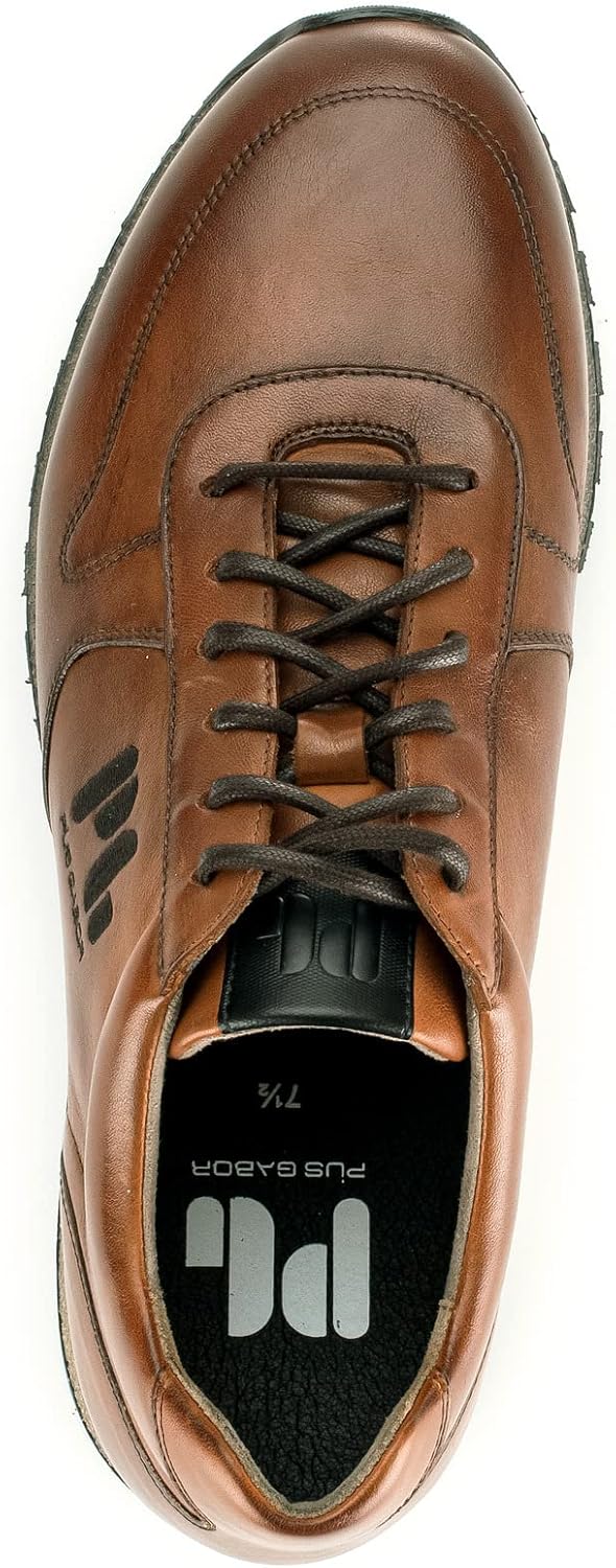 Gabor Herren Sneaker 0496.13 45 EU Braun Cognac, 45 EU Braun Cognac
