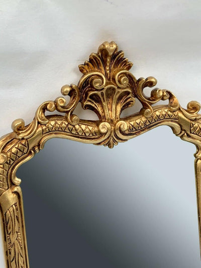 Generisch Wandspiegel Gold Antik Ornamente Barockspiegel 54x37 Friseurspiegel Badspiegel Prunkspiege