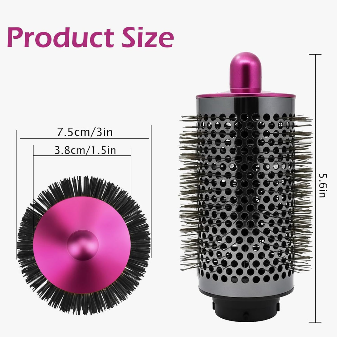Volumenbürste Aufsatz kompatibel mit Dyson Airwrap Styler HS01 HS05 HS08, Rundbürste Zubehör für ext