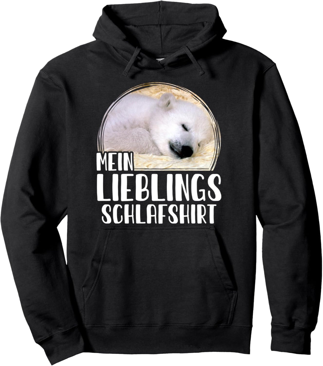 Mein lieblings Schlafshirt baby Eisbär mini Eisbär Pullover Hoodie