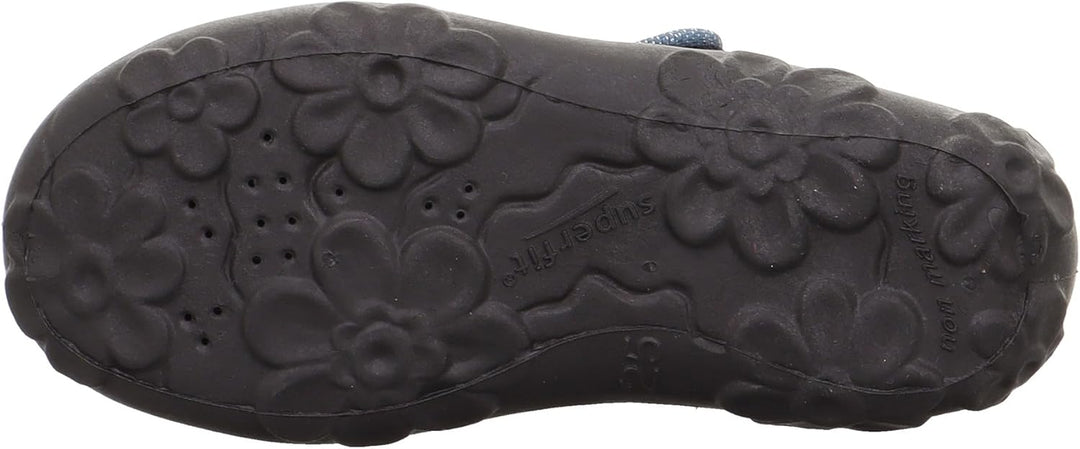 Superfit Damen Bonny Hausschuhe 23 EU Blau Mehrfarbig 8060, 23 EU Blau Mehrfarbig 8060