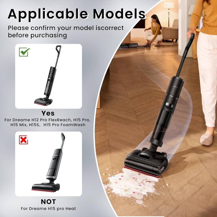 Zubehör für Dreame H15 Pro, Ersatzteile für Dreame H12 Pro FlexReach, H15 Pro, H15 Mix, H14 AE, H15S