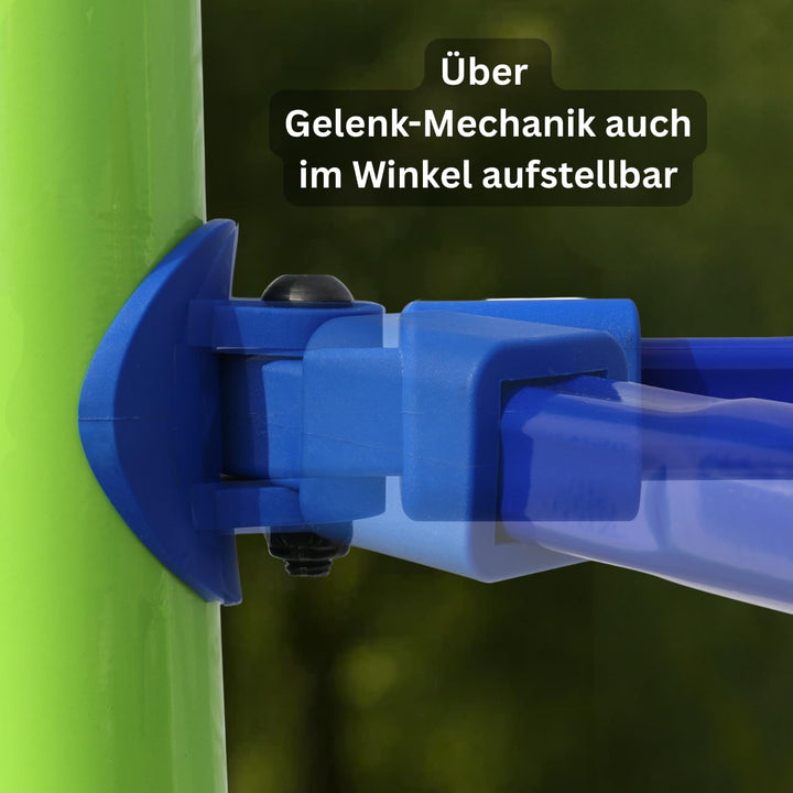 Best Sporting 61390 Turnreck, Einzel-Grün-rot-blau, 154 x 118 cm