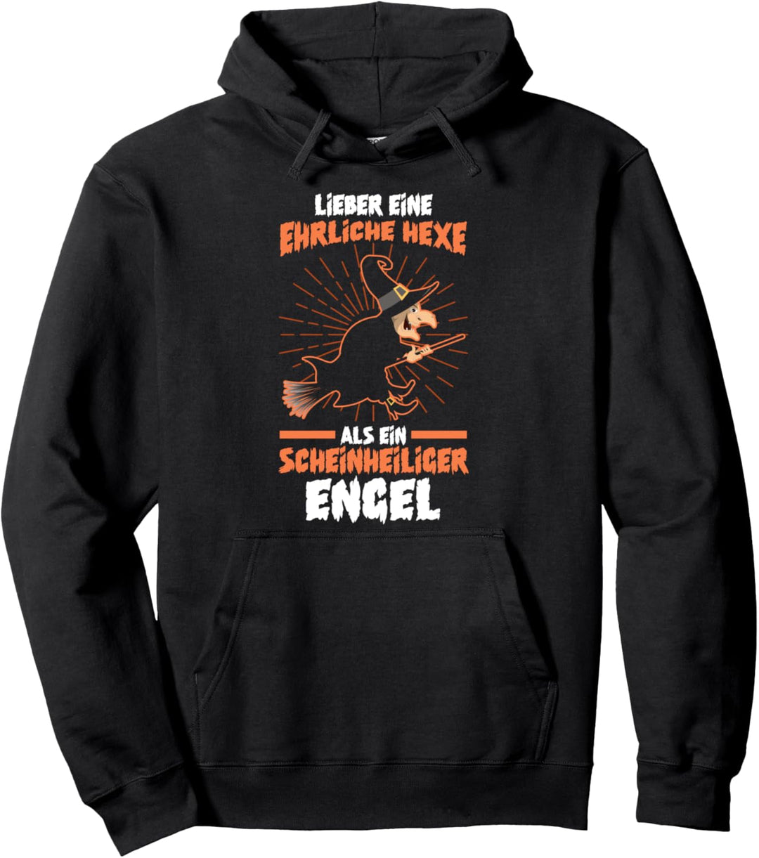 Hexe Halloween Hexen Pullover Hoodie