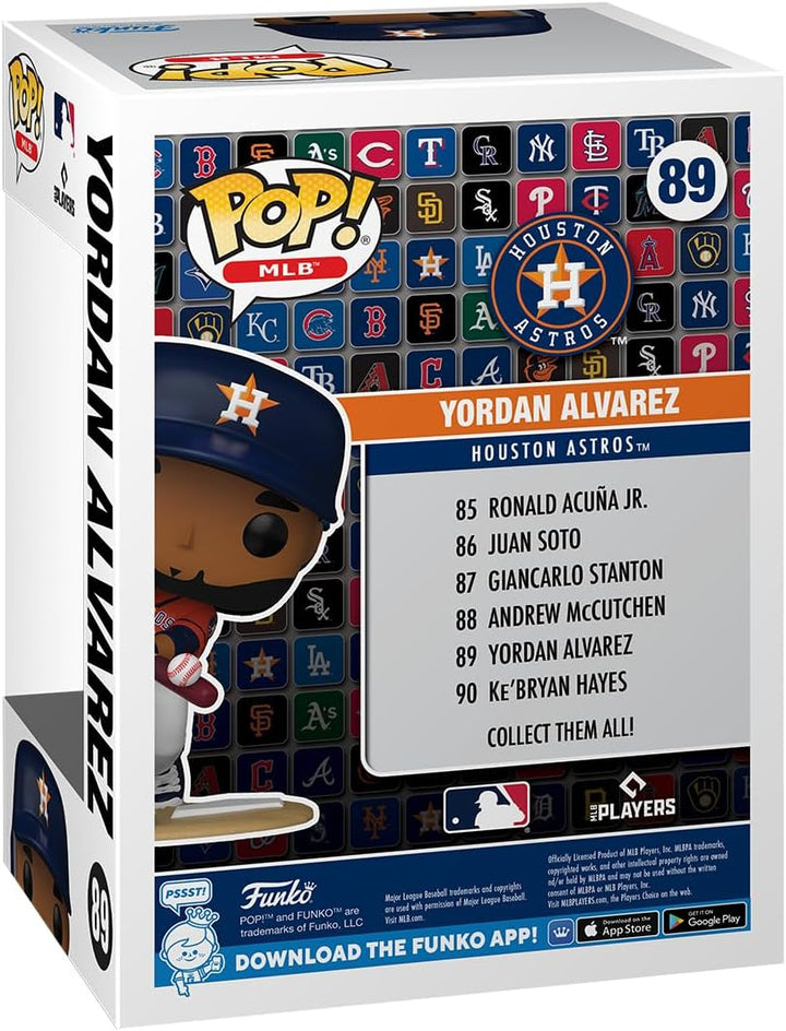 Funko POP! MLB: Astros - Yordan Alvarez - Vinyl-Sammelfigur - Geschenkidee - Offizielle Handelswaren