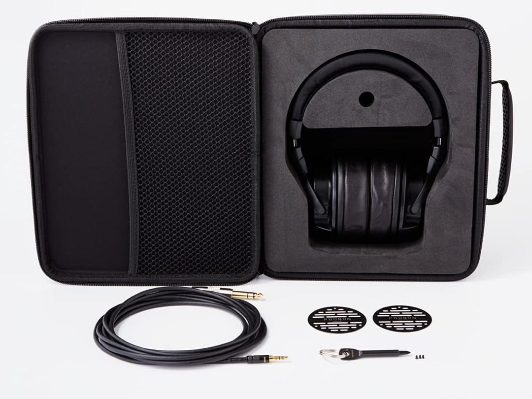 PHONON SMB-01L Professioneller Studio-Monitoring-Kopfhörer, Umschaltbar Zwischen Geschlossenem und H