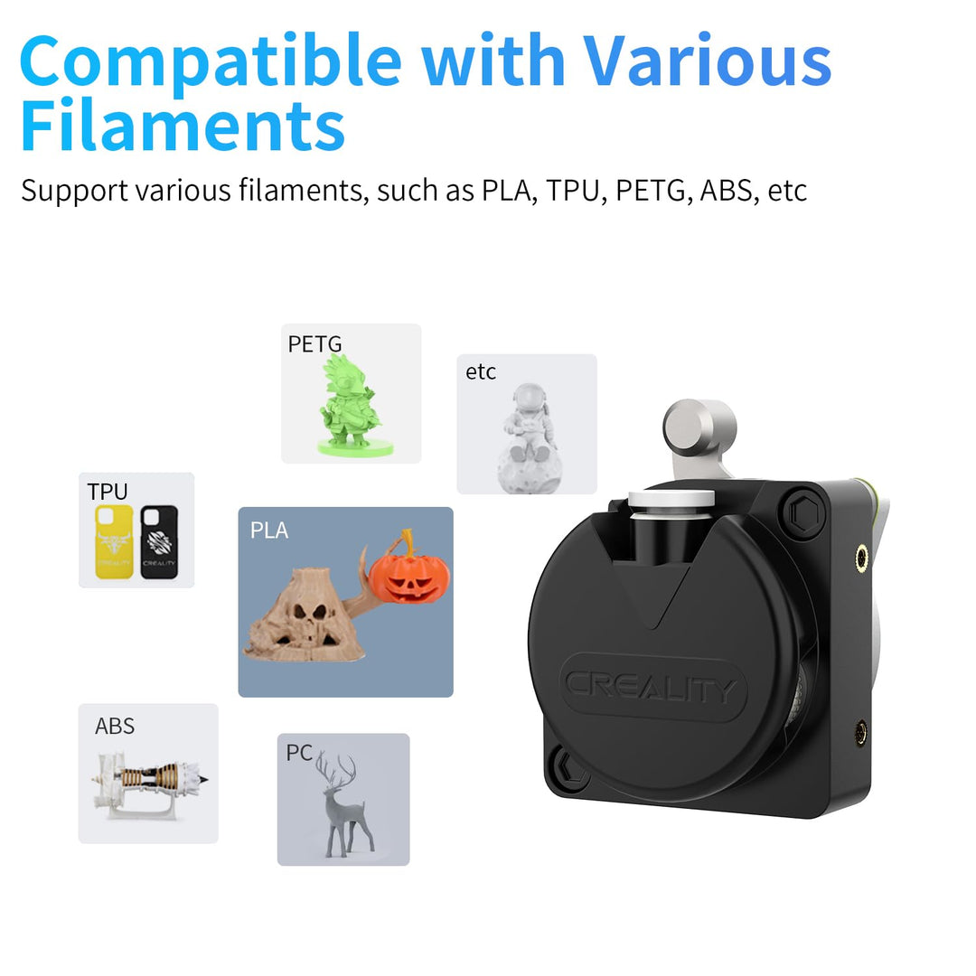 Creality Offizieller K1 Extruder Kit 3.0 mit ohne Schrittmotor, K1 Max Extruder mit Direktantrieb mi
