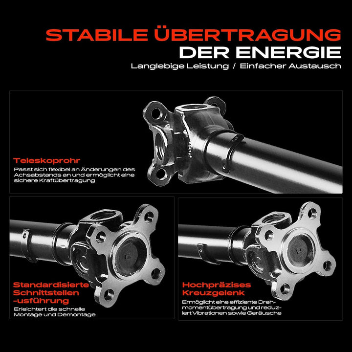 Kardanwelle Gelenkwelle Vorne für 3er/3er Touring E46 X3 E83 Benzin 2000-2008 26207525969