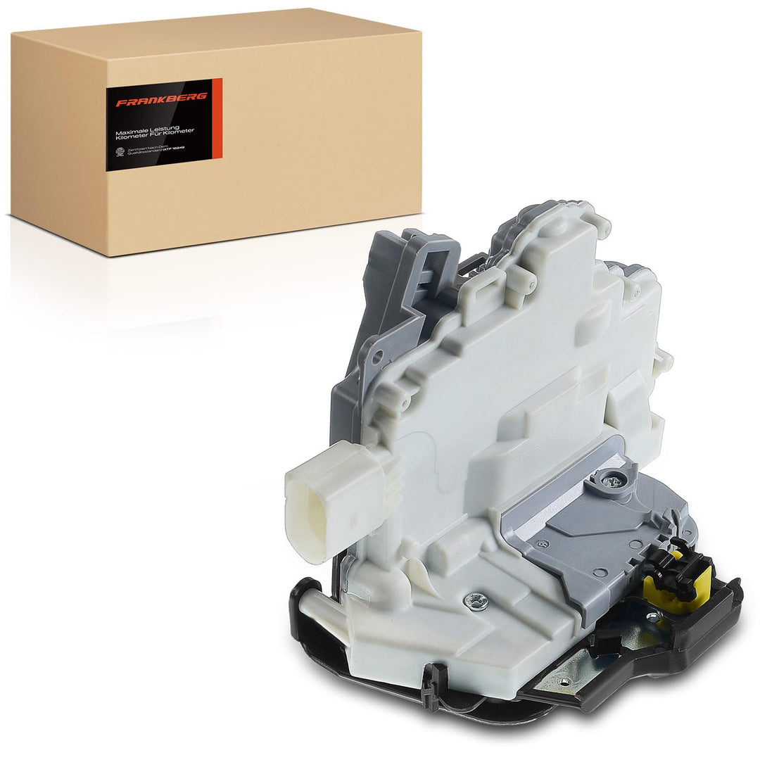 Frankberg 1x Türschloss Stellmotor Hinten Rechts Kompatibel mit A3 2006-2013 A4 2002-2009 A6 2004-20