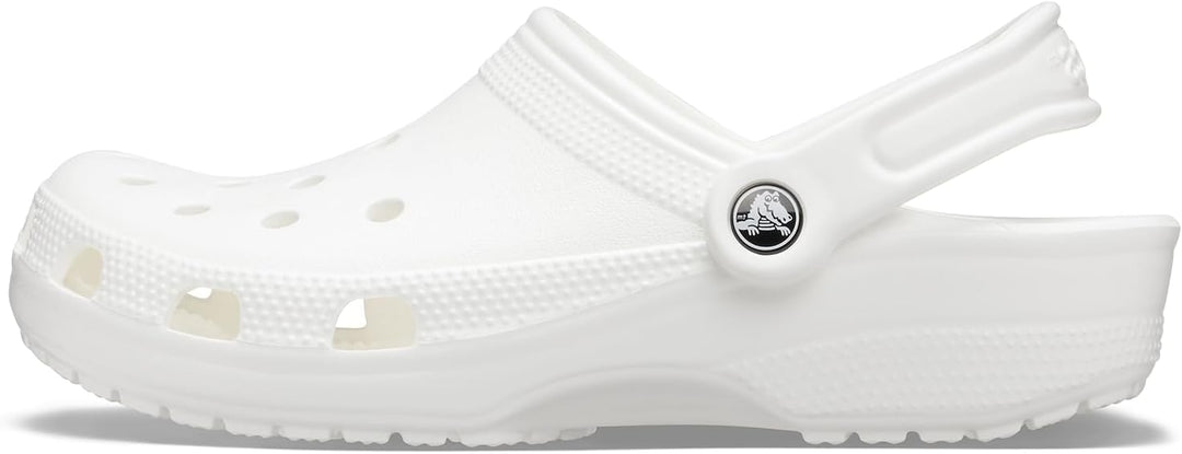 Crocs Unisex Classic Clog 34/35 EU Weiss, 34/35 EU Weiß