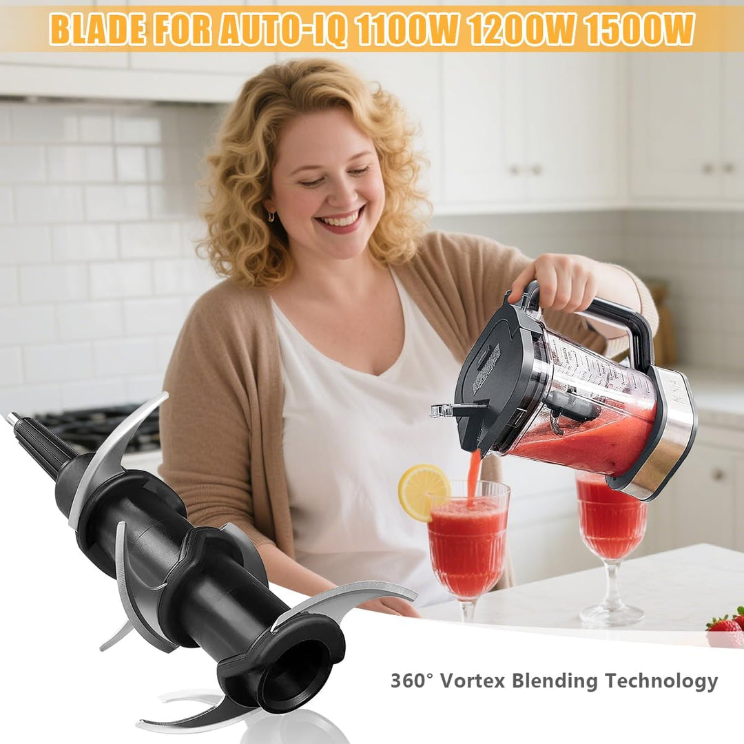 Mixer Ersatzteile Für Ninja Küchenmaschine, Hackklinge Ersatzteile Mit 6 Klingen Für Nutri Ninja 72o