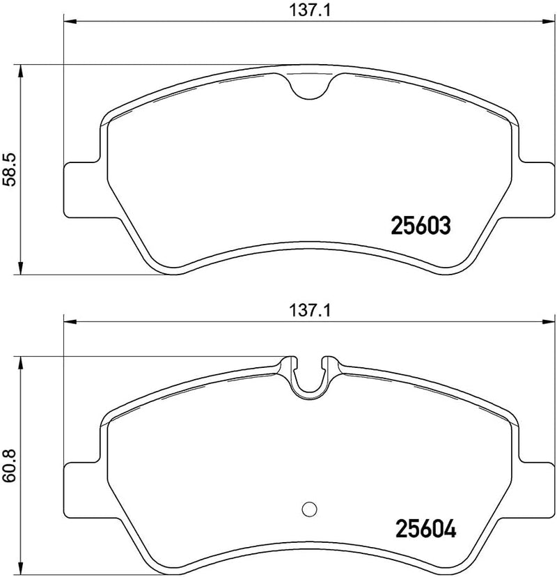 HELLA PAGID 8DB 355 020-721 Bremsbelagsatz - T2270 - Dicke/Stärke: 17.8mm - Bremssystem: TRW - für V