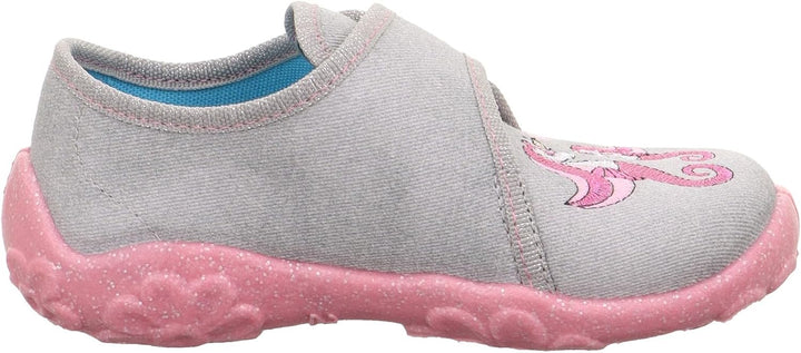Superfit Mädchen Bonny Hausschuhe 23 EU Grau 2010, 23 EU Grau 2010