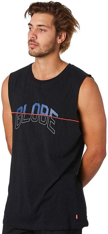 Globe Herren Curve Ball Muscle Unterhemd XS Schwarz, XS Schwarz