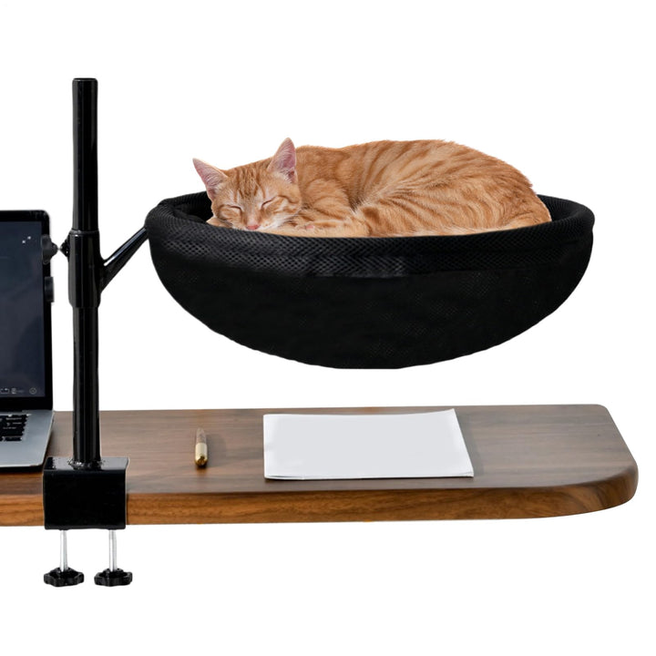 Generisch Katzen Schreibtisch Bett | Indoor Katzenschlafplatz Schreibtischliege - 360° Drehbares Möb