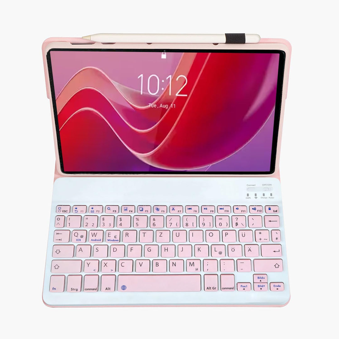 leleyo Tastatur Hülle für Lenovo Tab M11/K11/Idea Tab 11" Hülle mit Tastatur Magnetische Abnehmbare