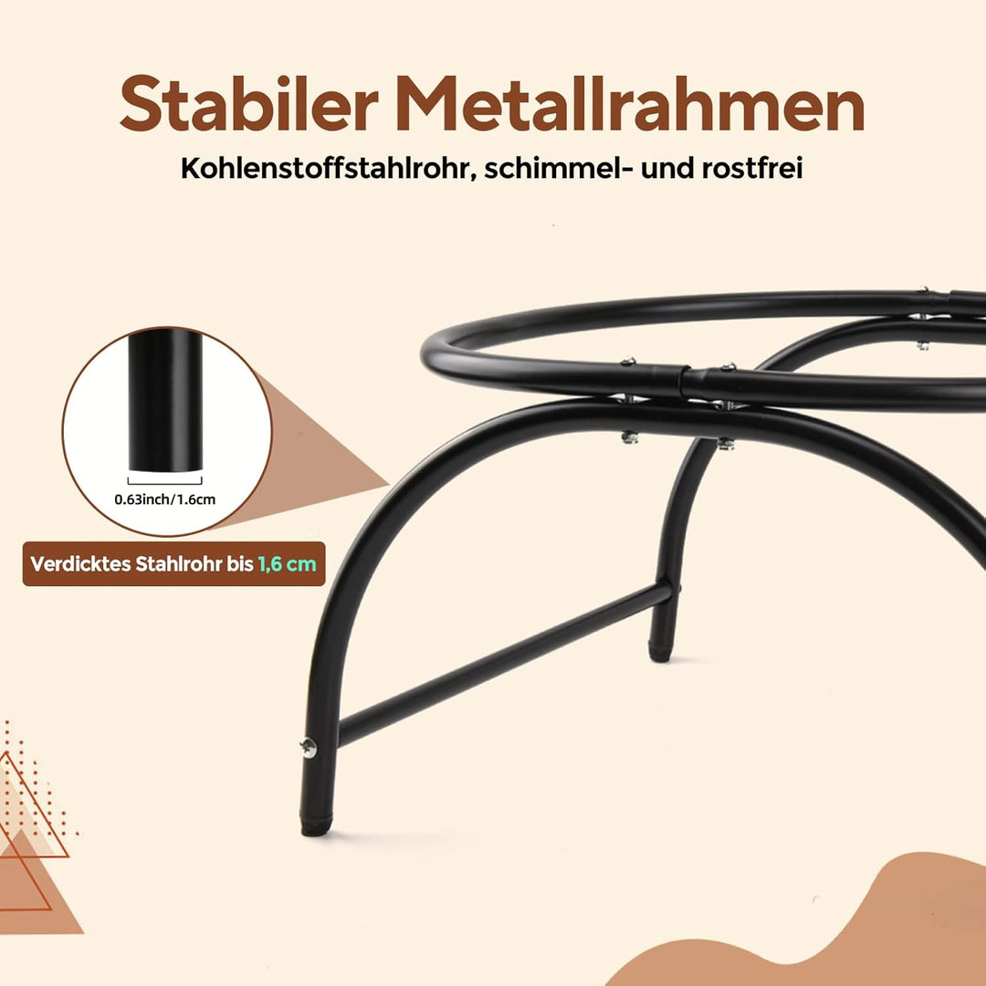 Katzen Hängematte, erhöhter Katzenbett mit abnehmbarem, Waschbarem Netzstoff, stehend katzenhängemat