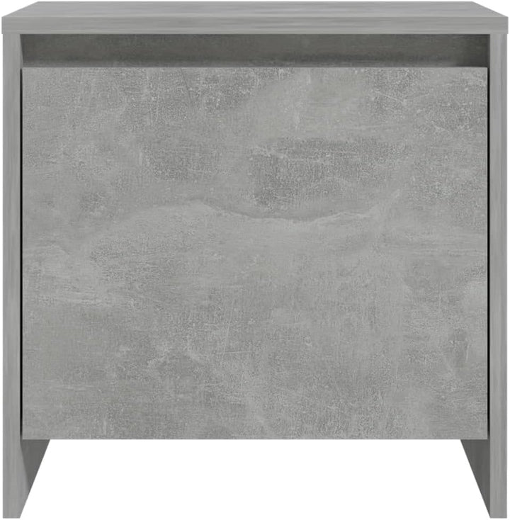 FIRBNUS Bedside Table Nachtkonsole Beistelltisch mit Stauraum Night Stand Nachttische 2er Set Betong