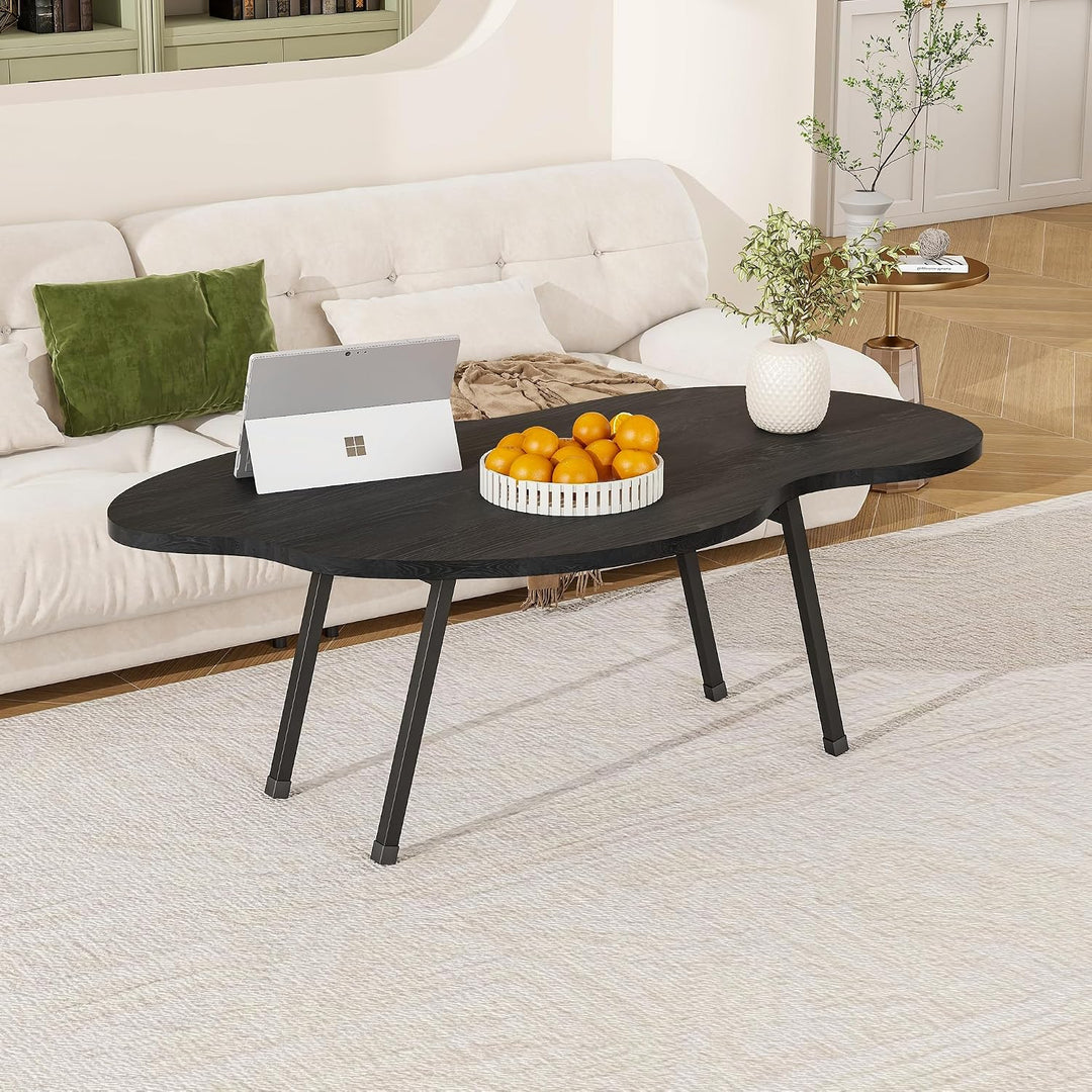 Wolken Couchtisch Klappbarer Tisch Wohnzimmertisch Klein Holz,Beistelltisch Couch, Bodentisch Klappb